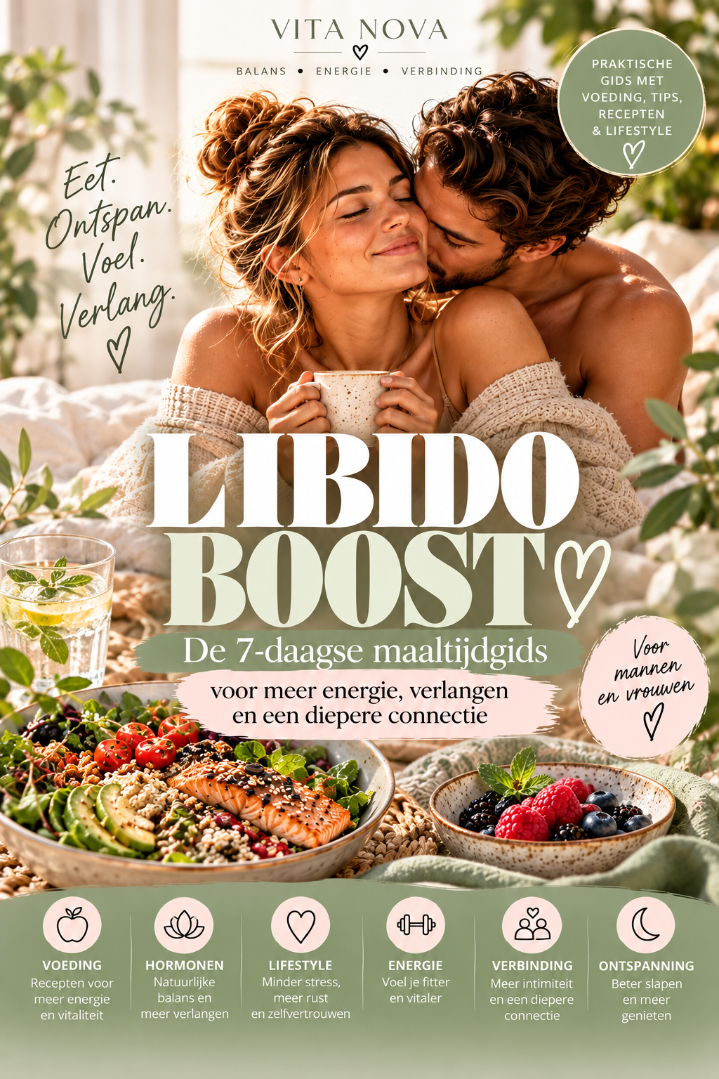 LIBIDO BOOST — De 7-daagse maaltijdgids voor meer energie, verlangen en een diepere connectie